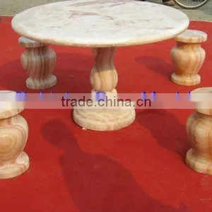 The Marble Bench for Garden Decoration thumbnail-1