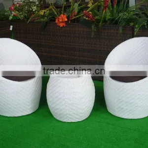 Outdoor Rattan Furniture Cozy Garden Wicker Coffee Table And Chair thumbnail-5