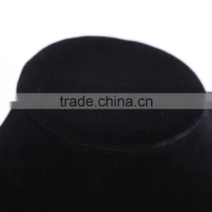 Black PU Leather Mannequin for Necklace Dispaly thumbnail-2