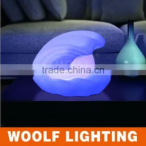 Conch Shape Color LED Fishbowl Decoration Light thumbnail-1