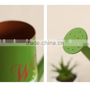 China Top Sell Coloful Decal Cute Galvanized Metal Watering Can thumbnail-5