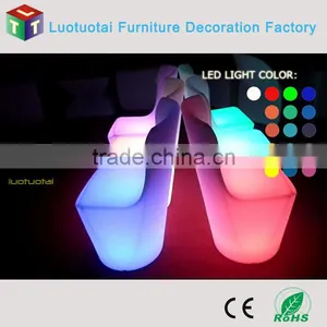 Heavy PE Plastic Waterproof Remote Control LED Bar Chair/LED Furniture Sofa Furniture LTT-CT05A thumbnail-5