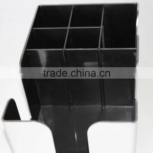 PS ABS 6 Compartments Bar Caddy/Napkin Straw Stirrer Holder thumbnail-5