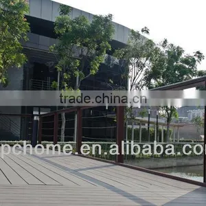 China High Quality&eco-friendly Wpc Decorative Floorings pe Composite Decking Wpc Terrace thumbnail-1