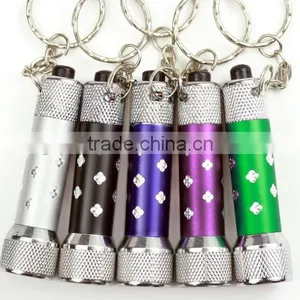 LED Flashlight Torch Zinc Alloy Keychain/Mini Outdoors Torch thumbnail-1