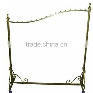 Decorative Singe Bar Clothing Rack thumbnail-1