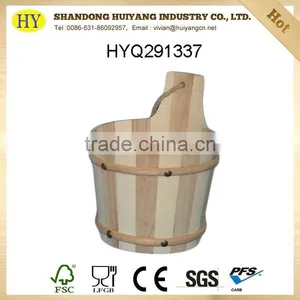 Decorative Mini Wooden Bucket for Packing thumbnail-1