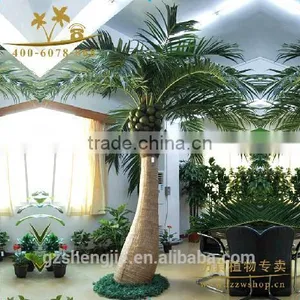 LXY080514 Noble Home Decoration Plant Plastic Artificial Coconut Palm Tree for Sale thumbnail-1