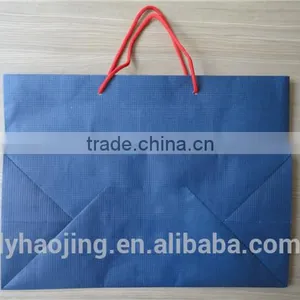 2016 New Fashion Warp and Weft Commercial Paper Bag thumbnail-1