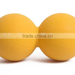 Peanut Shape Massage Ball, Double Lacrosse Ball Deep Tissue Double Rubber Lacrosse Ball Body Massage Peanut Ball thumbnail-4