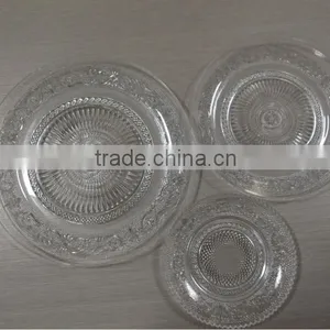 Diffrent Size Round Glass Plate thumbnail-1