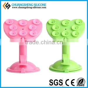 360degree Rotating Silicone Sucking Phone Holders on Car thumbnail-2
