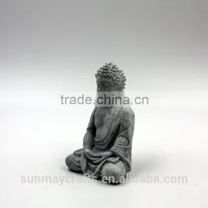 Wholesale Custom Resin White Body Buddha Statues for Sale thumbnail-4