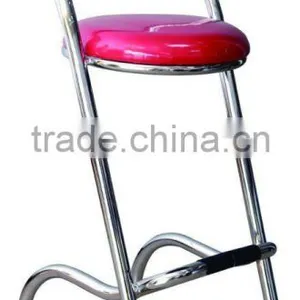 European Style Modern Game Machine Metal Bar Chair thumbnail-1