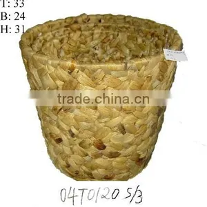 Grass Woven Planter Baskets thumbnail-2