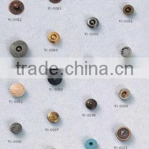 KMJ-2130 Series Hot Selling and Cheap Price Metal Jeans Rivets for Clothes thumbnail-1