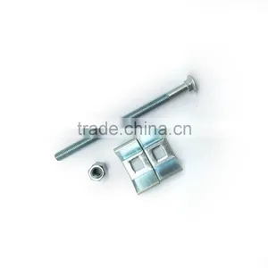 M6 * 100mm European Standard Metal Zinc Plated Kitchen Worktop Connector thumbnail-3