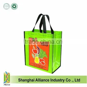 China Recyclable Bopp Glossy Laminated pp Woven Shopping Bag thumbnail-2