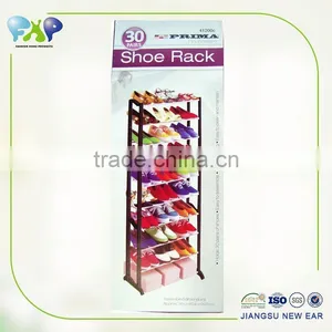 Stackable Plastic Shoe Rack/Waterproof Shoe Rack/Cheap Shoe Rack thumbnail-1