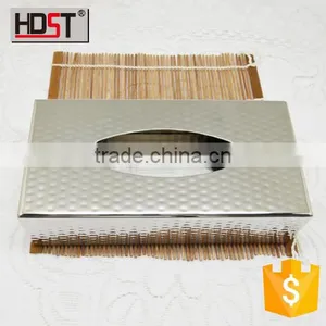 410 Metal Stainless Steel Tissue Box Wholesale for Bath Room thumbnail-3