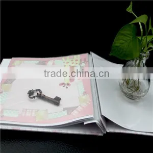 Pink Photo Albums for Children's Childhood, Paper Cover 8"x8" Scrapbook Album thumbnail-3