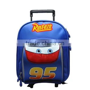 Hot Sale Custom Logo Backpack With Wheels for Kids thumbnail-1