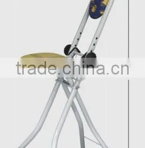 WR5021GS Iron Chair Ladder Chair Household Agility Folding Chair thumbnail-2