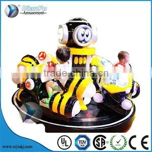 Kids Rides Arcade Games Carousel go Round Coin Operated Game Machine Four Seat Hornet Carousel Kids Ridding Machine thumbnail-3