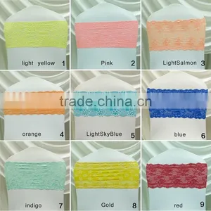 Various Kinds of Lace Chair Band With Plastic Buckle thumbnail-1