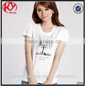 2016 Hot Selling Women White t Shirt thumbnail-1