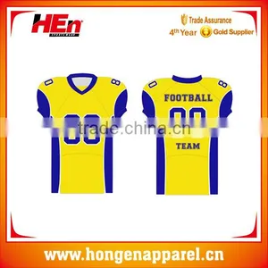 2016 Sublimation American Football Jersey Cheap Custom Uniforms/american Football Training Jersey thumbnail-1