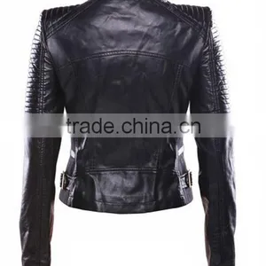 Apparel Factory Manufacturer High Quality With Exposing Zipper Cool Design Jacket thumbnail-2