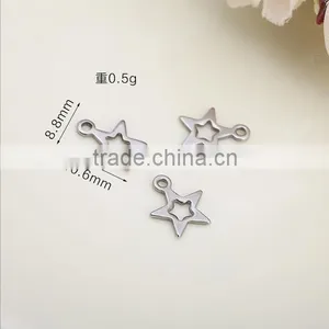 Blank Rectangle Stainless Steel Tags Charms Custom Laser Logo Stainless Steel Tags Stainless Steel Jewelry Accessories thumbnail-5