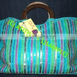 COTTON CANVAS HANDBAGS thumbnail-1