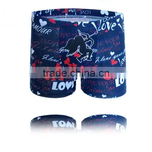 2016 New Style Men Brand of Superior Quality Underwear Cotton Print Classic Breathable Male Boxer thumbnail-1