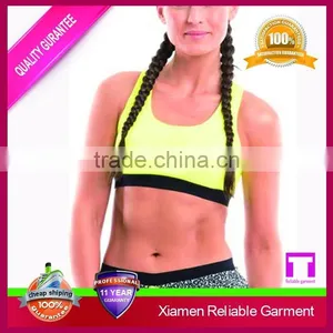 Top Quality Gym Wear 88% Nylon 12% Spandexbra/ Sexy Fitness Yoga Bra for Women thumbnail-4