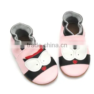 Cute Custom Pictures Newborn Leather Baby Shoes Soft thumbnail-5