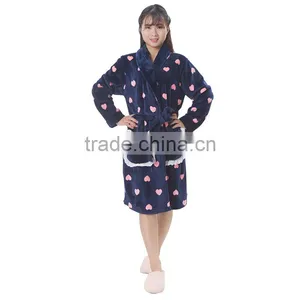 Wholesale Women Sexy Bathrobe With Pocket thumbnail-1