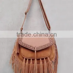 DY0031Z Europea Fashion Atutumn Ladies Tassels Shoulder Bag thumbnail-1