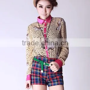 Ladies Blouse Ladies Top Fashion Blouse thumbnail-2
