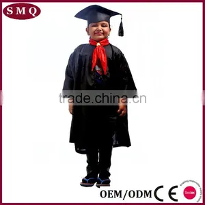 Black Children Graduation Gown And Caps thumbnail-2