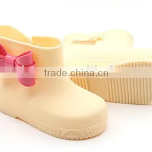 Girl's Rain Boots, Big Bow Rain Boots, Girl Rain Boots thumbnail-5
