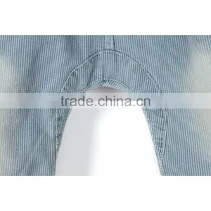 OEM Service Wholesale Price Hand Wash Kids Jeans Knit Denim Baby Harem Pants With Cotton Sting thumbnail-5