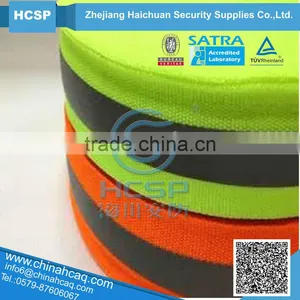 High Colored Reflective Webbing Warning Reflective Ribbon Webbing Reflective Stripes Webbing thumbnail-1