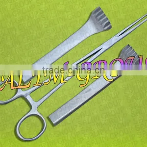 3 ALLIS TISSUE Forceps 6" 4X5 Teeth Surgical O.R. GRADE thumbnail-1
