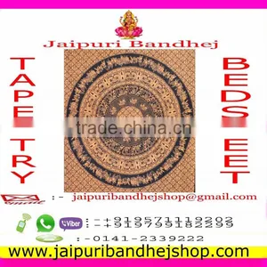 Jaipuri Home Mandala Tapestries thumbnail-5