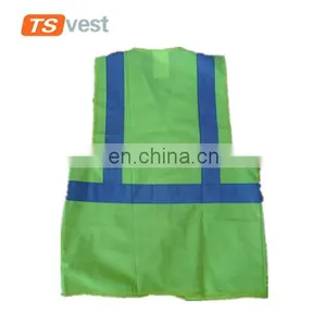 Best Price Reflective Safety Vest Coat Sanitation Vest Traffic Safety Warning Clothing Vest thumbnail-2
