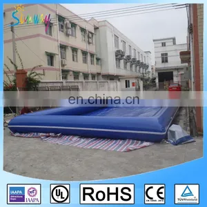 Giant Popular Inflatable Water Pool for Sale on Land thumbnail-1