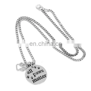 Wholesale Cheap Custom Shape Silver Metal Dog Tag thumbnail-4