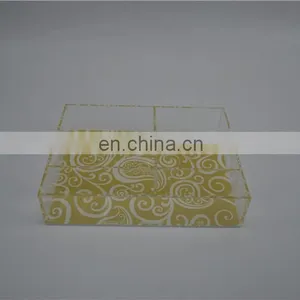 Factory Office Supply Custom Clear Acrylic File Organizer Acrylic Storage Box thumbnail-5